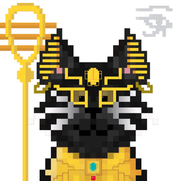 Catsky BASTET meme asset min 600x600 — free $CATSKY brand asset